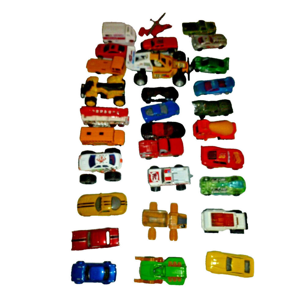 LOT OF 30 Loose 1/64 Diecast Used Action Hot Wheels Racing Champions Other Cars